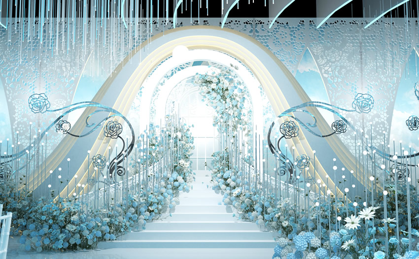 凉山釡香烙馍村水晶厅效果展示